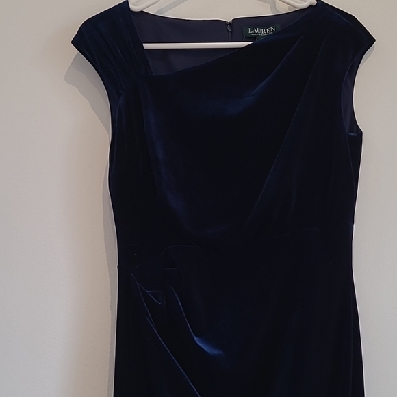 RALPH LAUREN VELVET DRESS 👗 - Picture 3 of 6